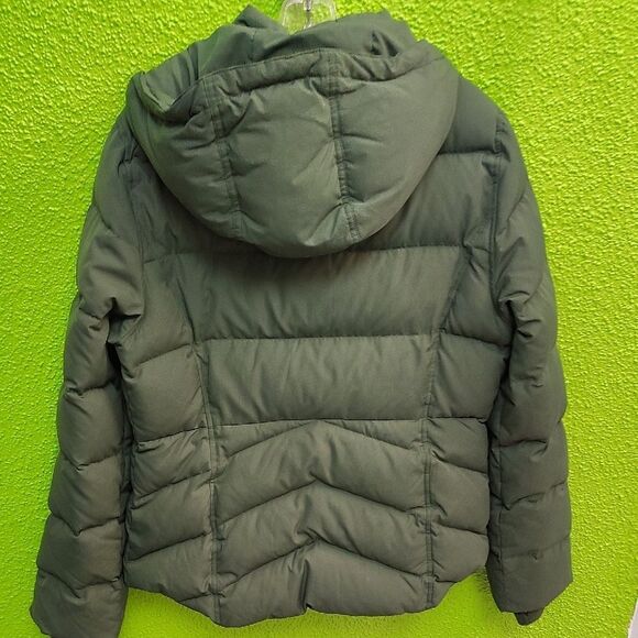 J. Crew Women's Green Puffer Jacket - Picture 4 of 5